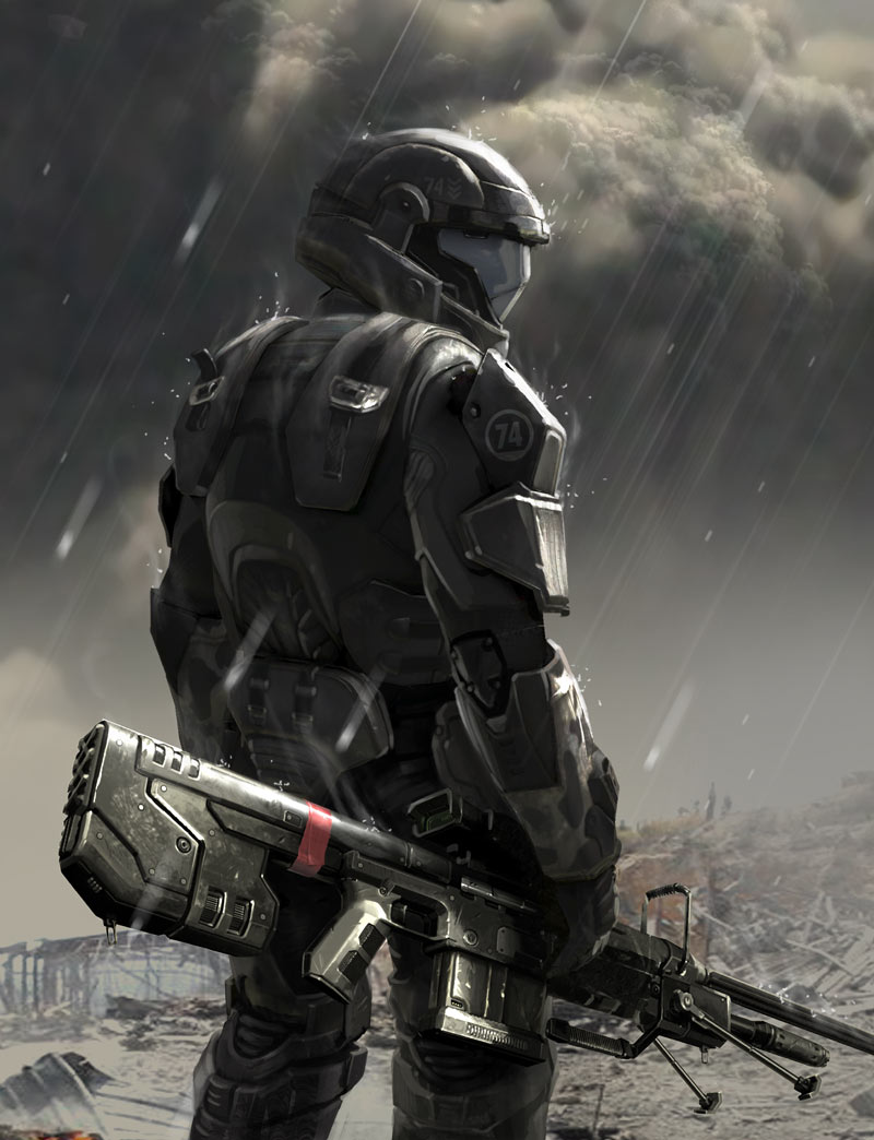 Halo 3 ODST Near Release Visual Assets